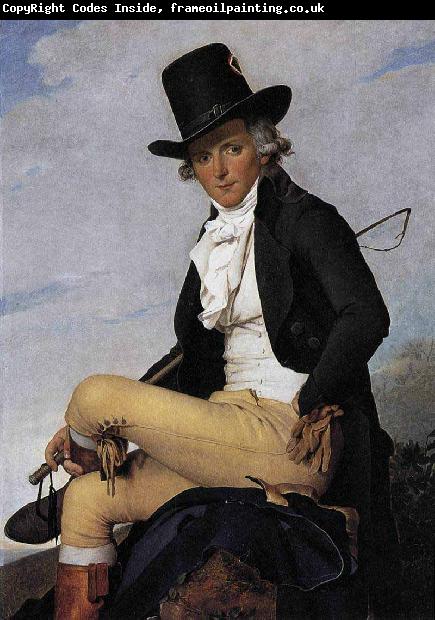 Jacques-Louis  David Portrait of Pierre Seriziat